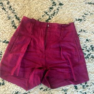 Mango Deep purple / pink shorts